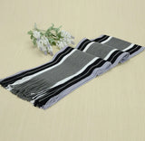 Mens Striped Scarf