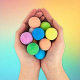 Pack of 10 Rainbow Bath Bombs