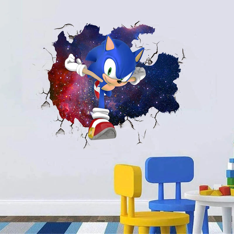 Sonic Wall Sticker