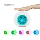 Colour Changing Night Light Digital Alarm Clock