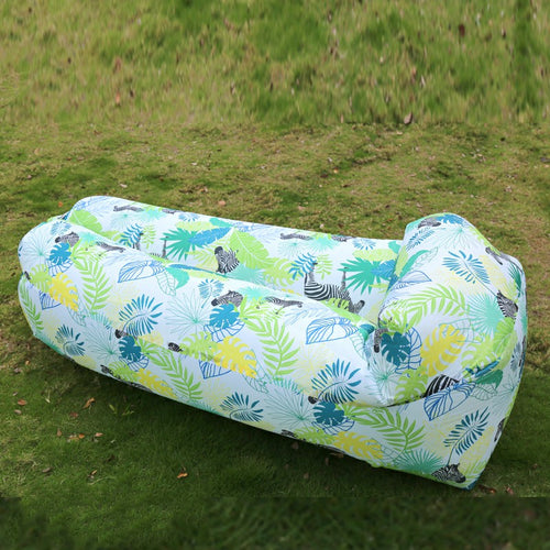 Inflatable Sofa Lounger Lazy Air Bed Sack for Camping Beach