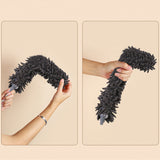 Extendable Microfiber Dusters Feather Duster with Telescoping Extension Pole