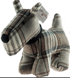 Tartan Scottie Dog RED OR BROWN