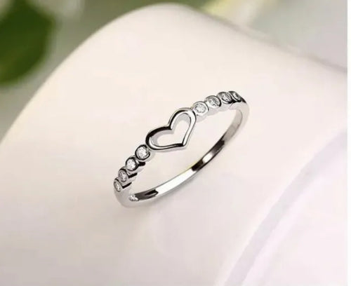Mini Heart Adjustable Ring