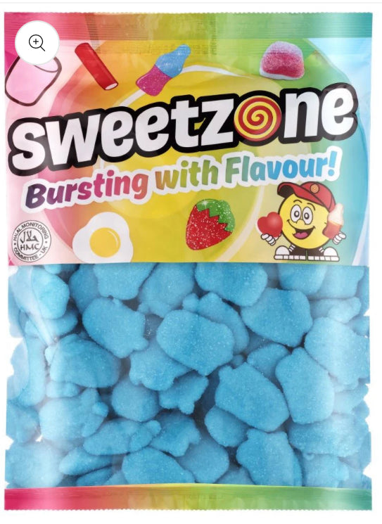 Foam Blue Raspberry 1kg Bag