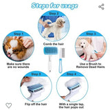 Self cleaning Pet Comb