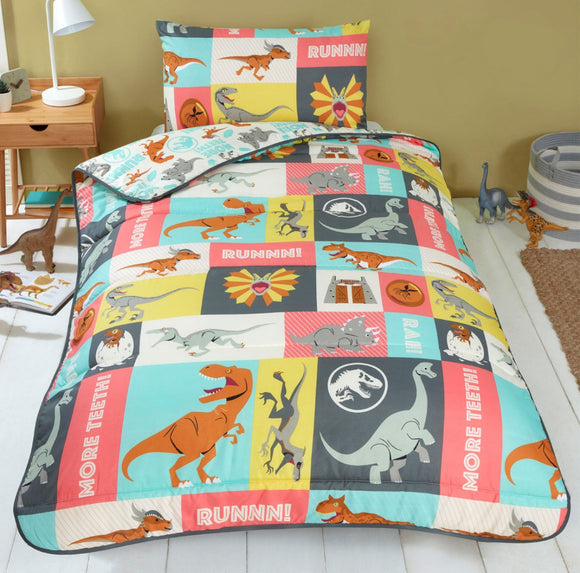 Jurassic World Dino Reversible Coverless Duvet Set