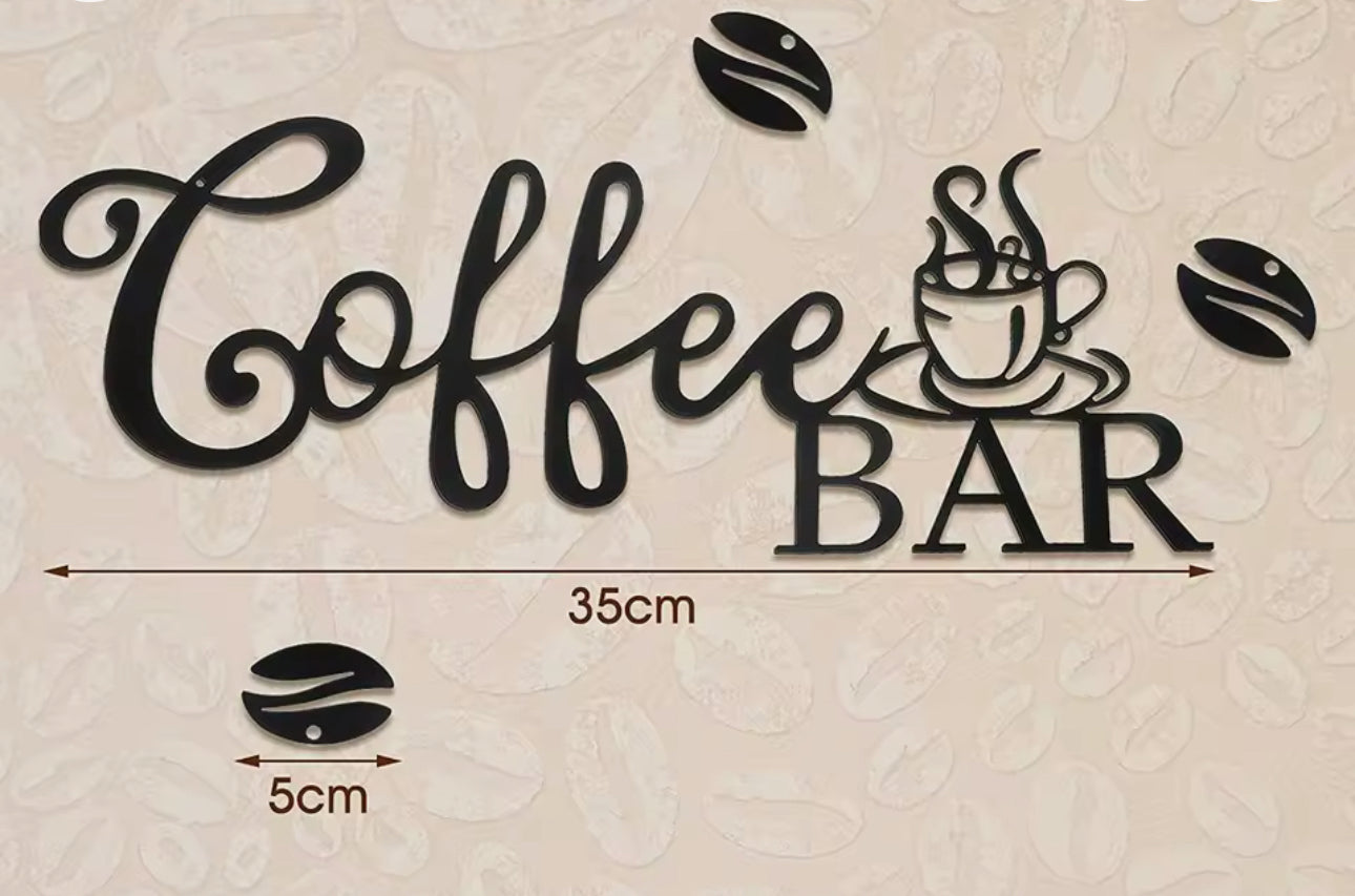 Metal Coffee Sign