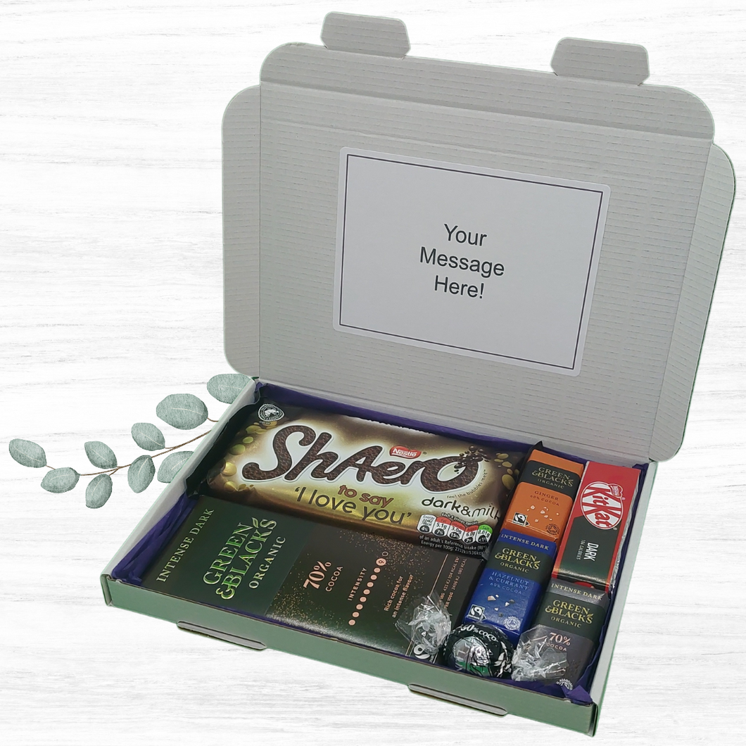 Dark Chocolate Letterbox Gift