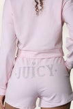 JUICY Shorts and Crop Top Set