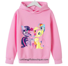 Load image into Gallery viewer, Kids Little Pony Hoodie