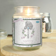 Load image into Gallery viewer, Personalised Me to You Secret Garden Large Candle Jar