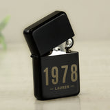 Personalised Date & Name Lighter