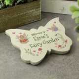 Personalised Fairy Garden Butterfly Ornament