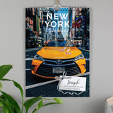 Personalised A4 New York Calendar