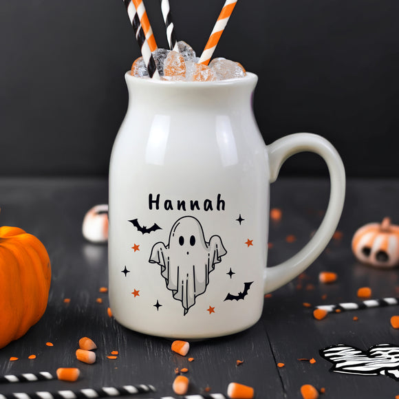 Personalised Halloween Ghost Jug