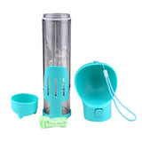 300 ml Pet Dog Water Bottle Portable Drinking Water Dispenser with Poo bags