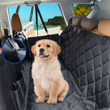 Dog Car Seat Cover Heavy Duty 600D Waterproof Pet Mat Rear Back Seat Hammock