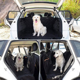 Dog Car Seat Cover Heavy Duty 600D Waterproof Pet Mat Rear Back Seat Hammock