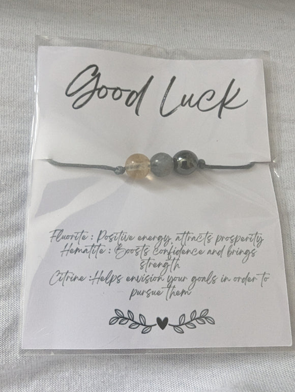 Good Luck Wish Bracelet