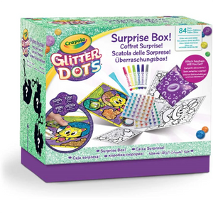 Crayola Glitter Dots Box of Surprises & Moldable Glitter