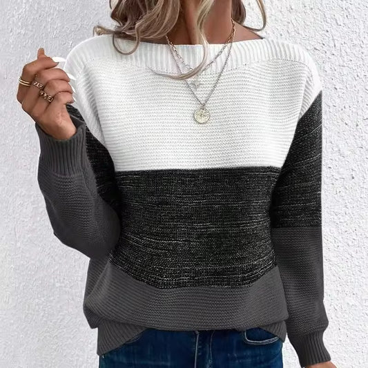 Womans Contrast colour Sweater