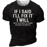 Funny FIX IT  Mens T Shirt