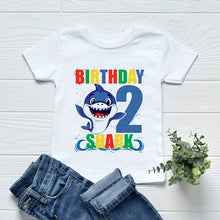 Load image into Gallery viewer, Kids Baby Shark Tshirt