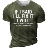 Funny FIX IT  Mens T Shirt