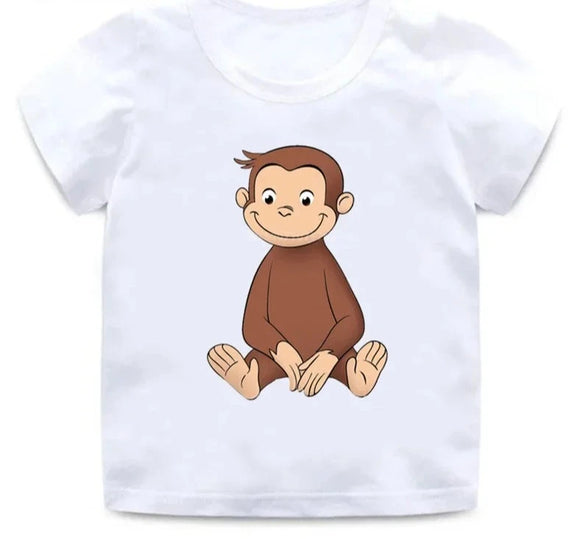 Kids Curious George Tshirt