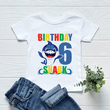 Load image into Gallery viewer, Kids Baby Shark Tshirt