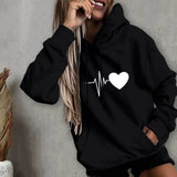 Adults Heartbeat Hoodie