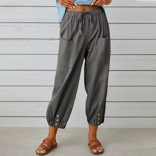 Cotton Linen Pants