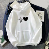 Adults Heartbeat Hoodie