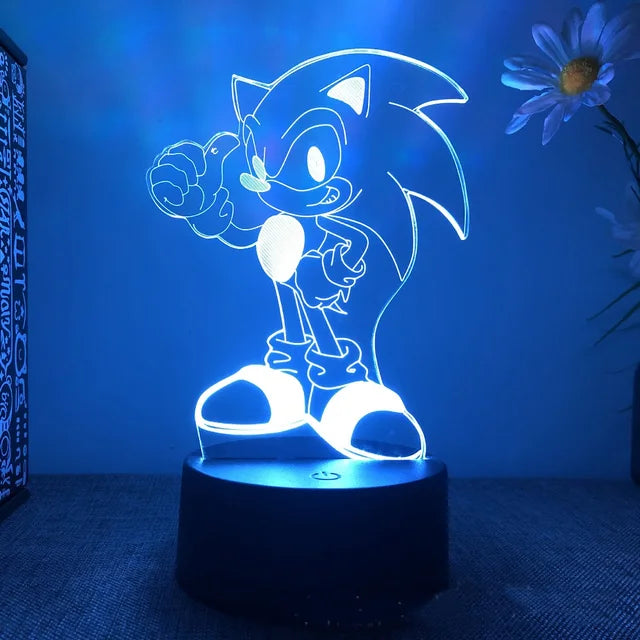 Small Colour Changing Sonic Lamp