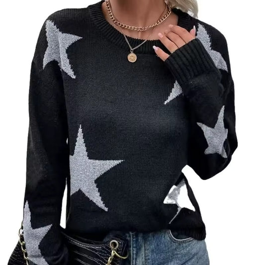 Womans Star Sweater