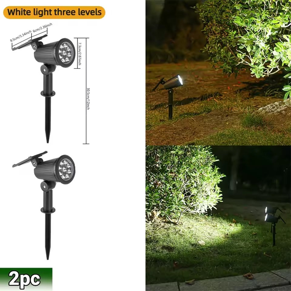LED Solar Spot Lights 2 Pack
