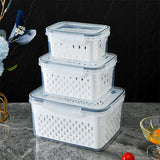 Refrigerator Storage Box /Drain Basket Storage Containers