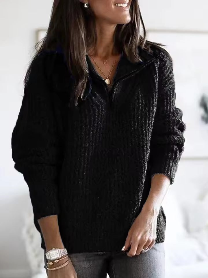Womans Sweater with Zip