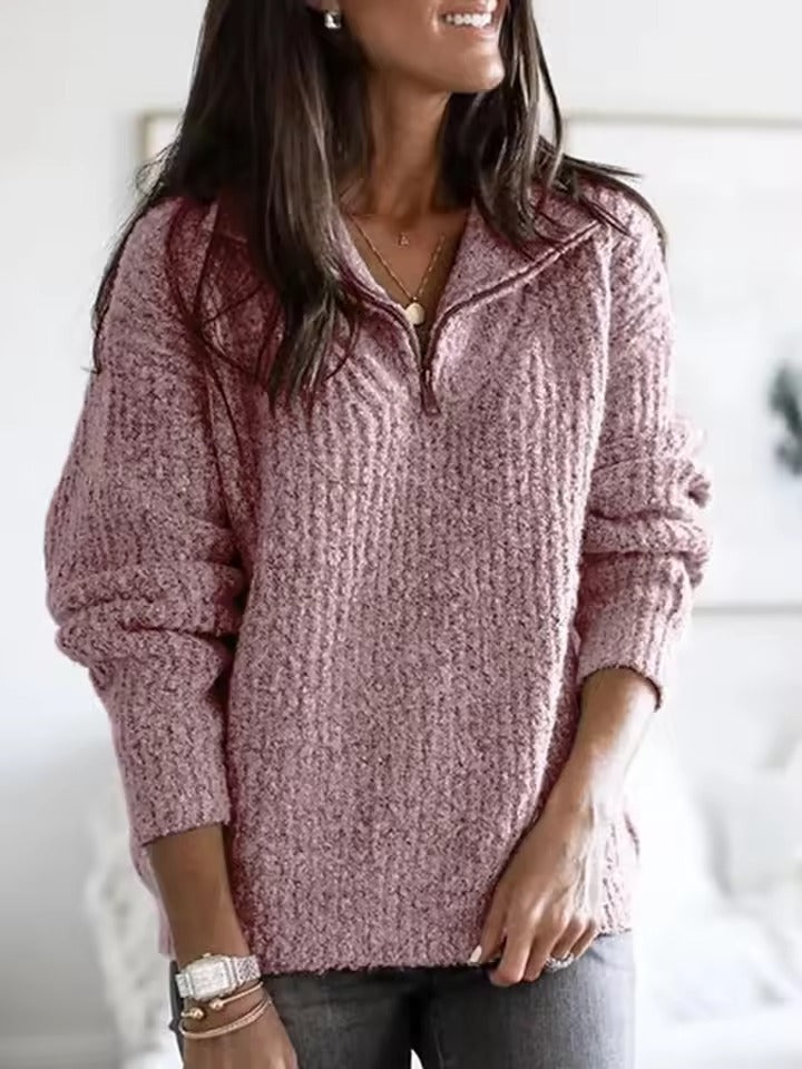 Womans Sweater with Zip