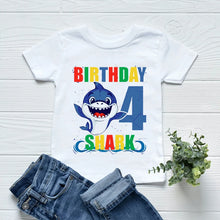 Load image into Gallery viewer, Kids Baby Shark Tshirt