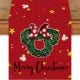 Christmas Mickey Mouse Table Runner