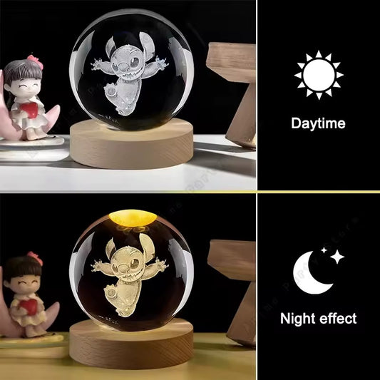 Small Stitch Ball Lamp