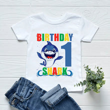 Load image into Gallery viewer, Kids Baby Shark Tshirt