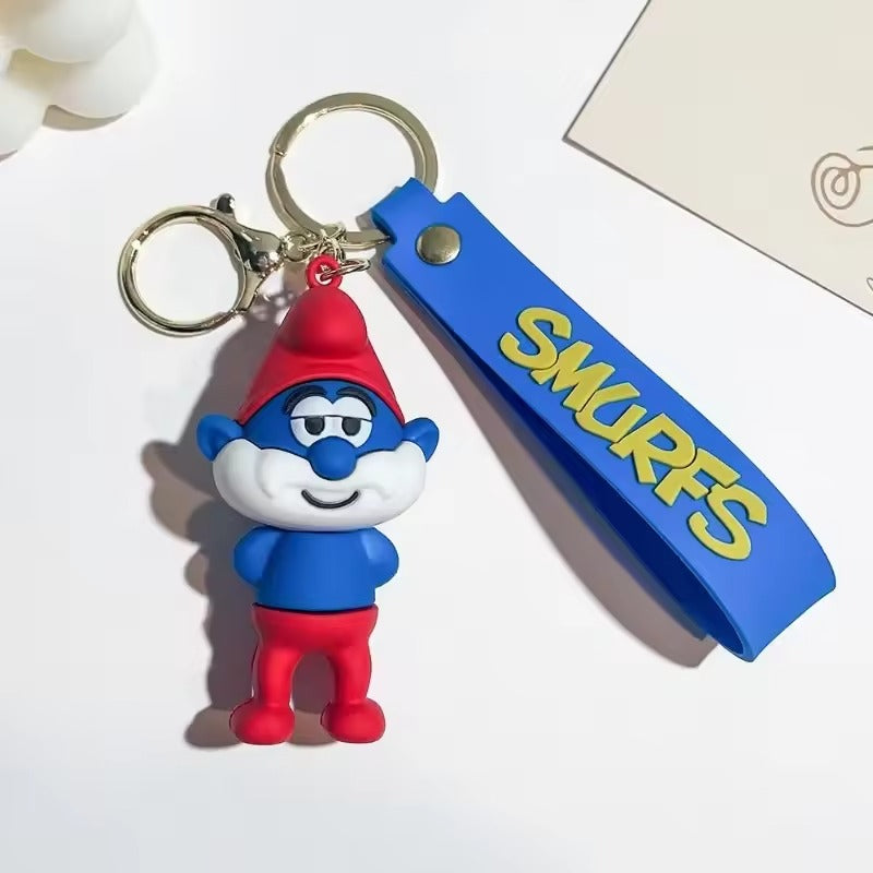 Smurf Keychain