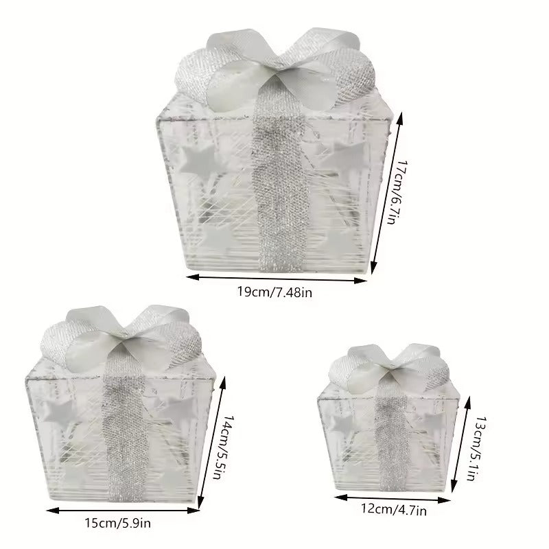 3pcs Christmas Gift Box