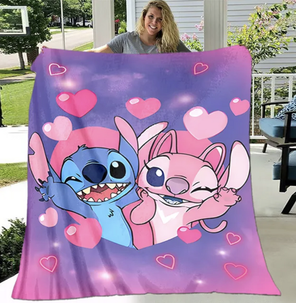 Angel n Stitch Fleece Throw