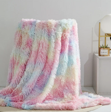 Load image into Gallery viewer, Soft Fluffy Warm Blanket Throw