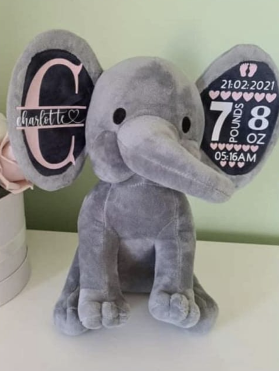 Personalised Elephant