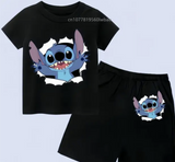 Kids Stitch Shorts and Tshirt Set